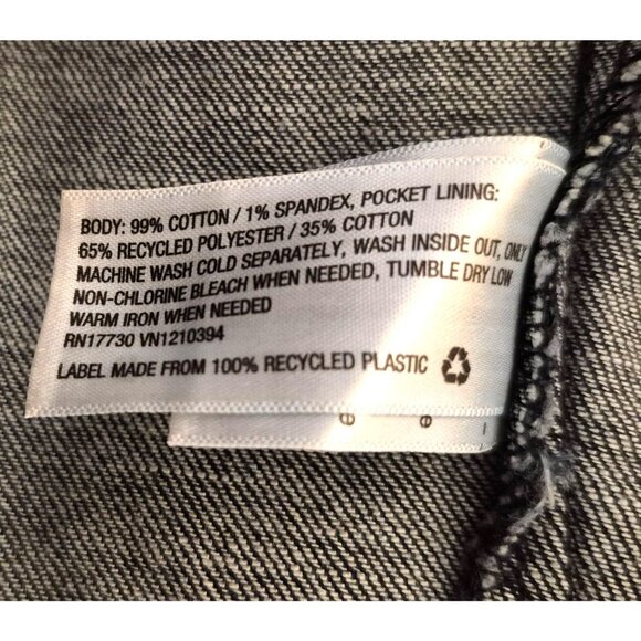 Universal Thread Dark Wash Denim Button Front Tank Dress Pockets 22W GUC - Picture 6 of 8